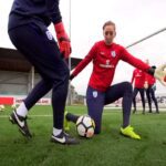 England Womens Goalkeeper Training