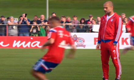 Pep Guardiola Bayern – passing drill
